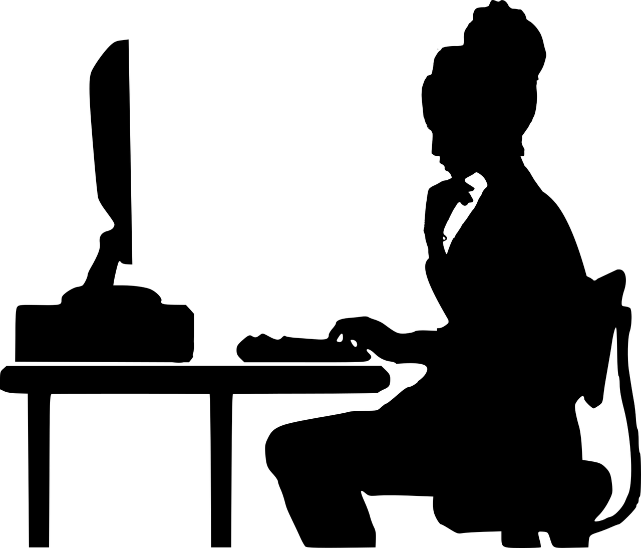 Women with computer